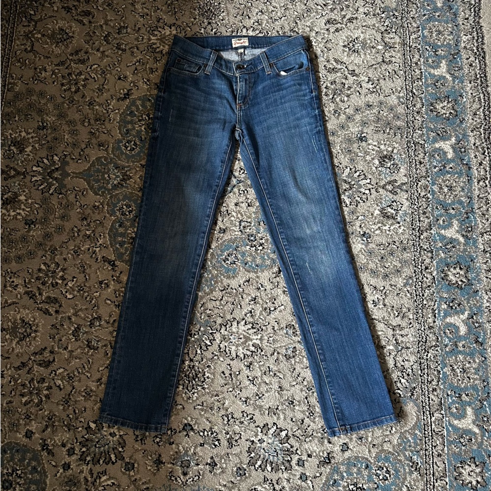 Fossil Straight Jeans, Size 25, Mint Condition, Classic Blue Denim-Vintage-